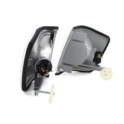 Indicatore di direzione in vetro trasparente cromato per Mercedes 190 W201 82-93
