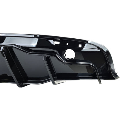 Aftermarket Performance Black Gloss Rear Diffuser Compatible with 2019 Tesla Model Y 