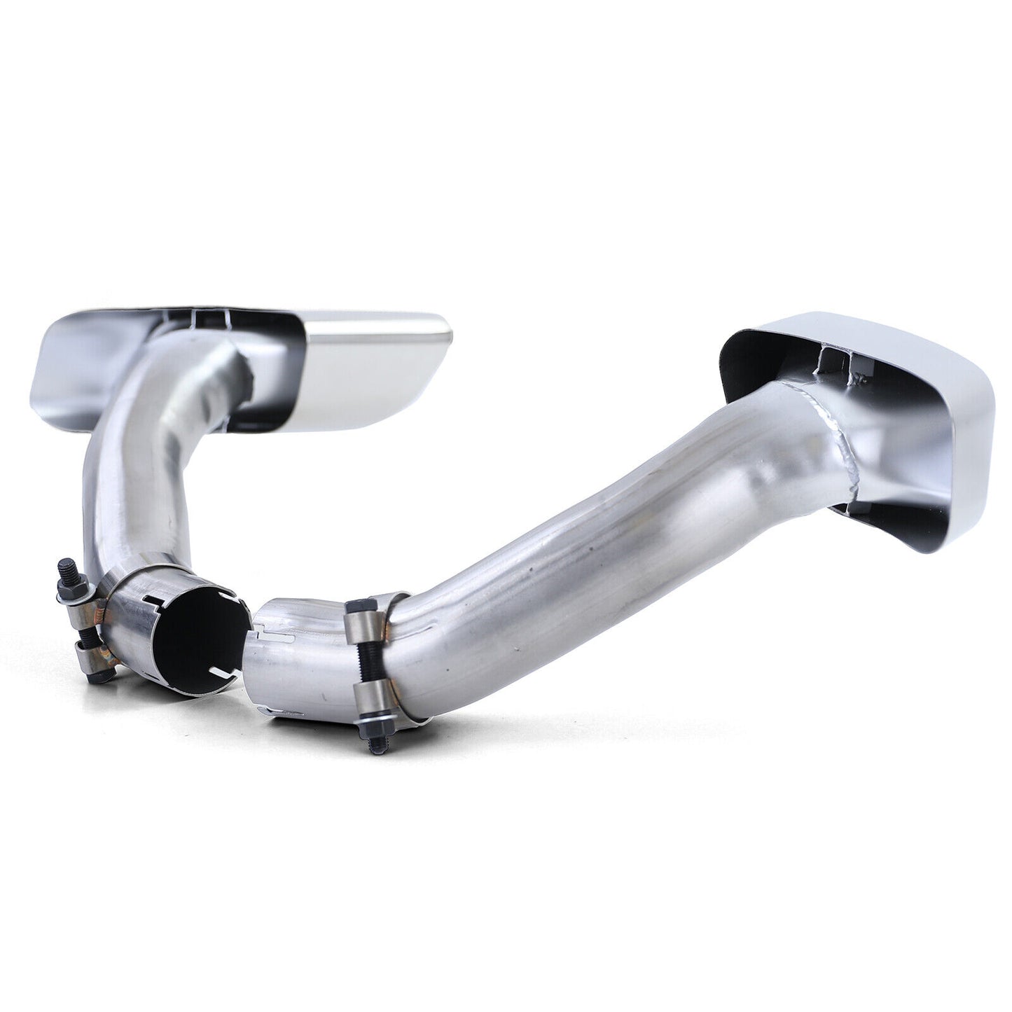 Stainless steel sports exhaust pipe 165x90 mm suitable for BMW X6 E71 