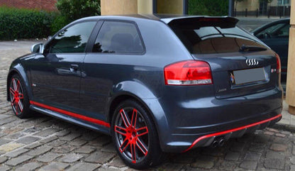 SPOILER POSTERIORE ADATTO PER AUDI A3 8P 3 PORTE RS3 STILE ( 2003-2012 )