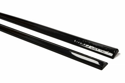 ✨MINIGONNE LATERALI DESIGN NERO LUCIDO Per Audi S3 8V Sportback A3 8V✨