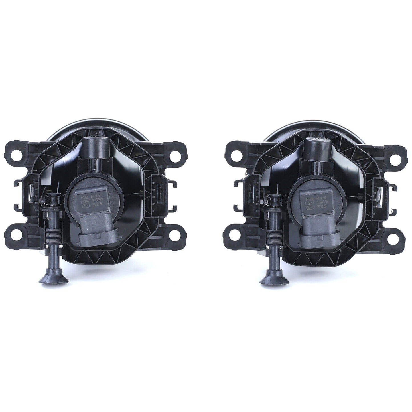 Fendinebbia vetro trasparente nero per Renault Clio IV Megane III Twingo Dacia
