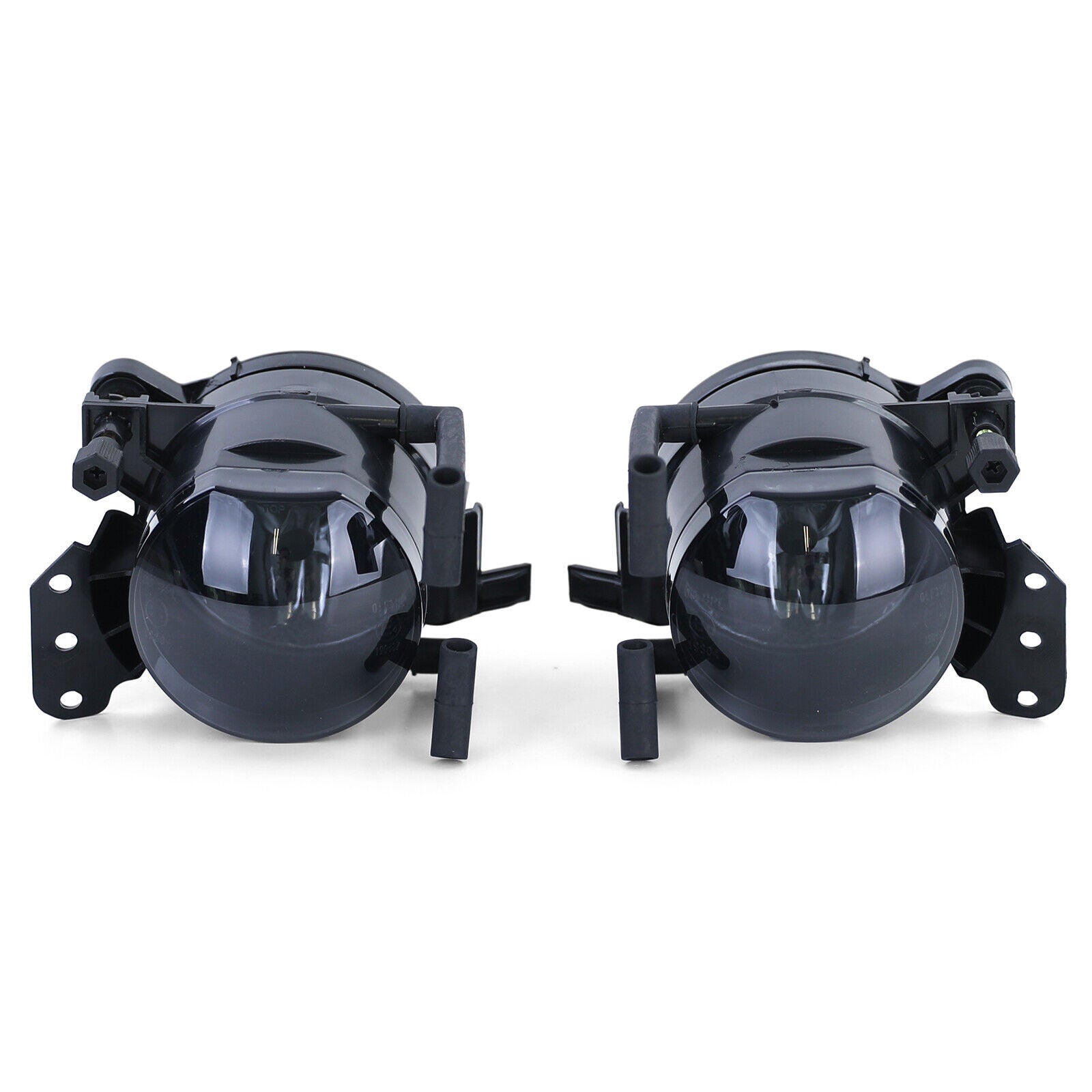 Coppia fendinebbia in vetro trasparente HB4 fumo adatto per BMW E60 E61 03-07 AUTOELEGANCERICAMBI
