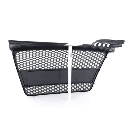 Aftermarket Gloss Black Honeycomb Sport Radiator Grille Compatible with Audi A3 8V 12-16 