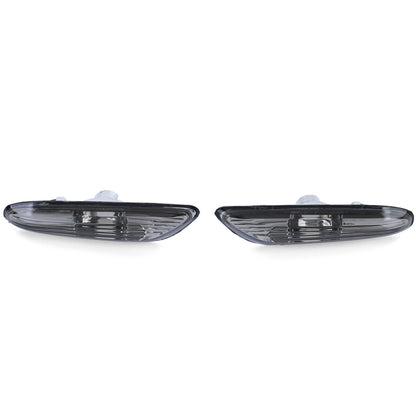 Indicatore di direzione nero fumè adatto per BMW Serie 3 E46 00-01 Serie 5 E60