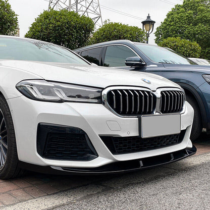 Per BMW Serie 5 G30 G31 LCI M-Sport pacchetto splitter spoiler anteriore labbro