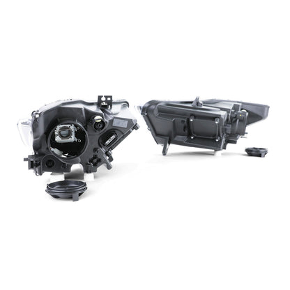 Coppia fari Bi Xenon cromati neri per Ford Mustang 6 Coupe Cabrio 14-17 AUTOELEGANCERICAMBI