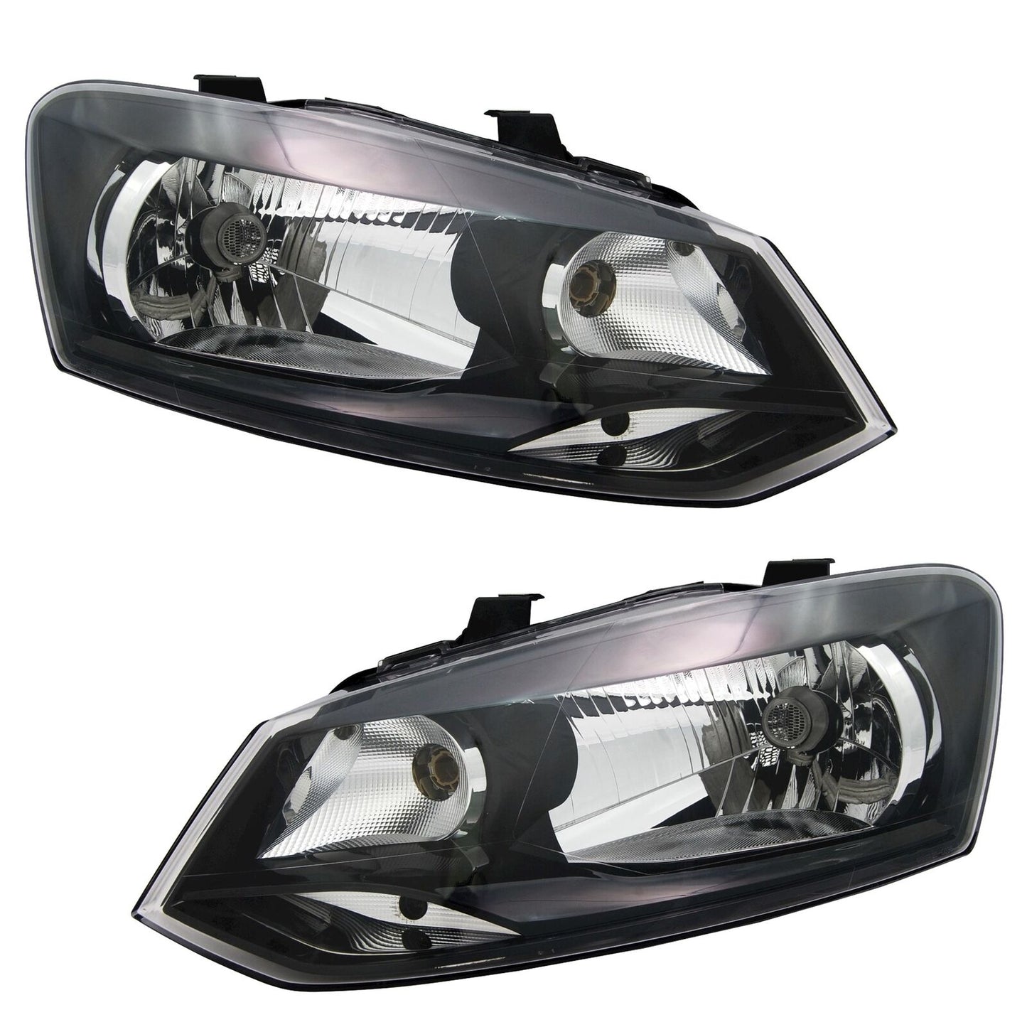 Set di luci per VW Polo 6R 2009-2014 H4 LWR Attuatore Alogena TREND