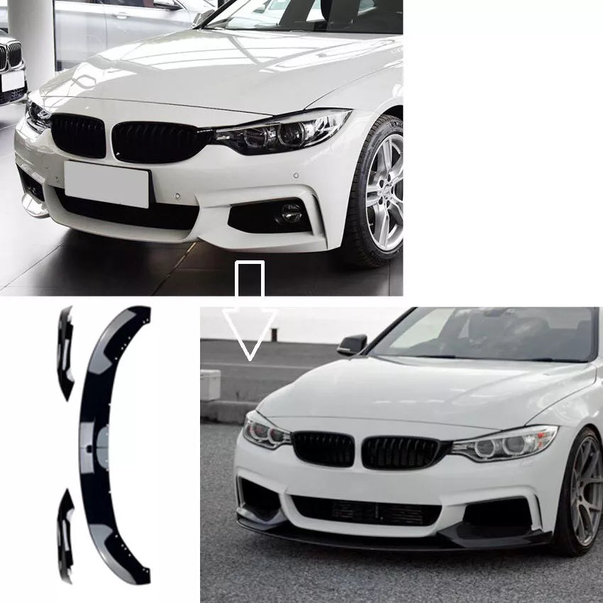 KIT SPLITTER ADATTO PER BMW série 4 F32 F33 F36