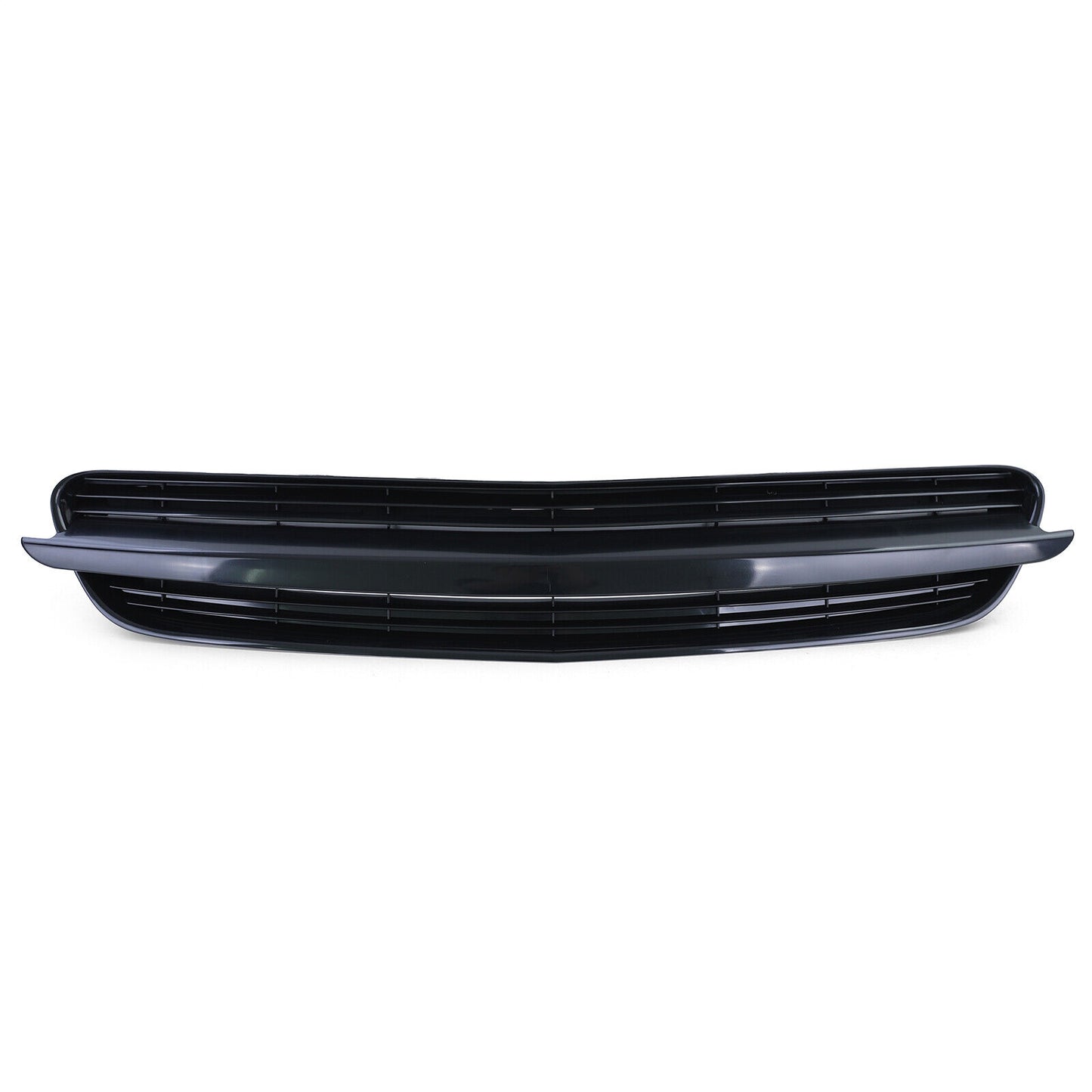 Black emblemless sports radiator grille compatible with Opel Vectra C 02-05 Signum 03-05 