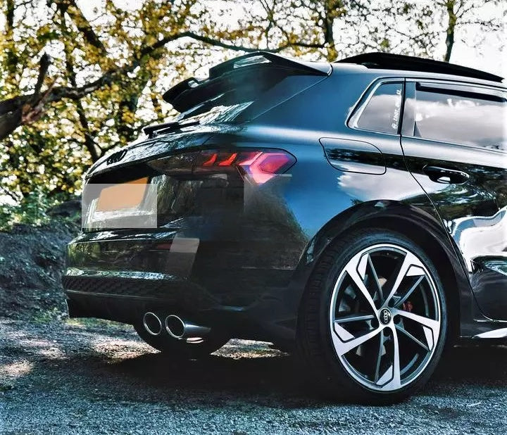 🖤 ​​Gloss Black Spoiler suitable for Audi A3 S3 RS3 8Y Sportback 2020+🖤 