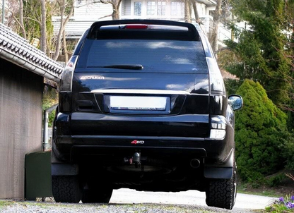 SPOILER PER TOYOTA LAND CRUISER J12 120 125 ( 2002-2010 )