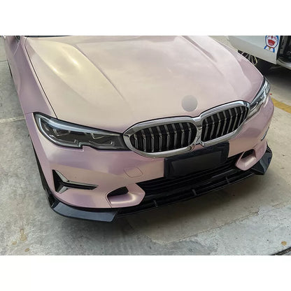 PER BMW SERIE 3 G20 G21 19-22 PRE-LCI SPOILER SOTTO PARAURTI ANTERIORE SPLITTER