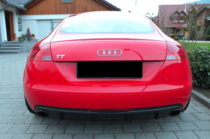 SPOILER PARAURTI POSTERIORE / DIFFUSORE / SPLITTER / VALANCE per AUDI TT 8J