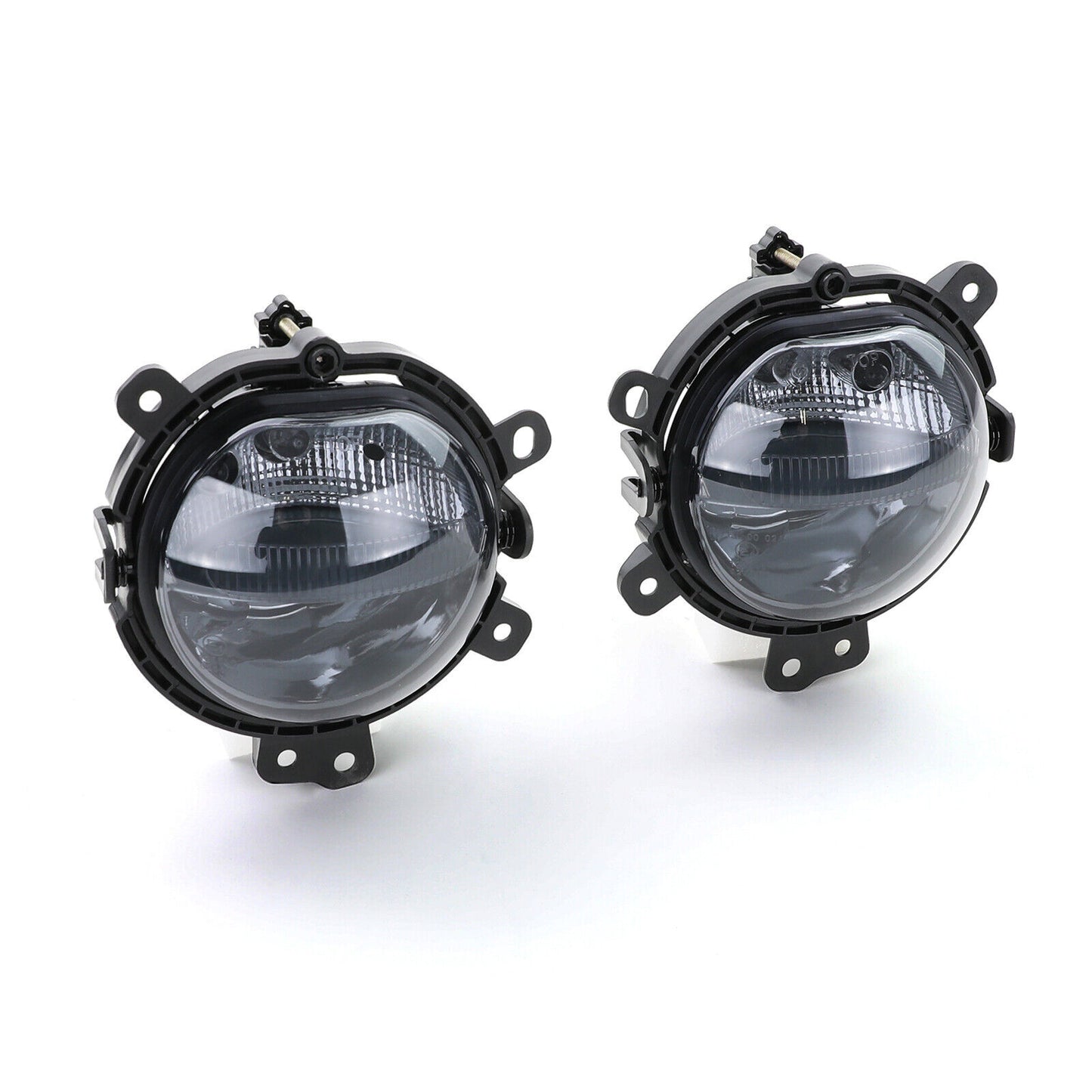 Fog Light + Daytime Running Light Smoke Black For Mini F54 F55 F56 F57 14-21 