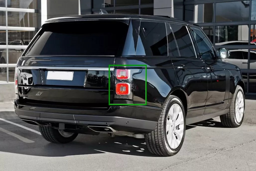 ✨LED Fanale posterio DESTRO per Range Rover Vogue L405 13-17 Facelift Look Fumo✨