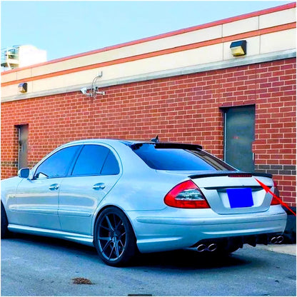 ✨KIT Spoiler Nero Lucido Adatto Per Mercedes Classe E W211✨