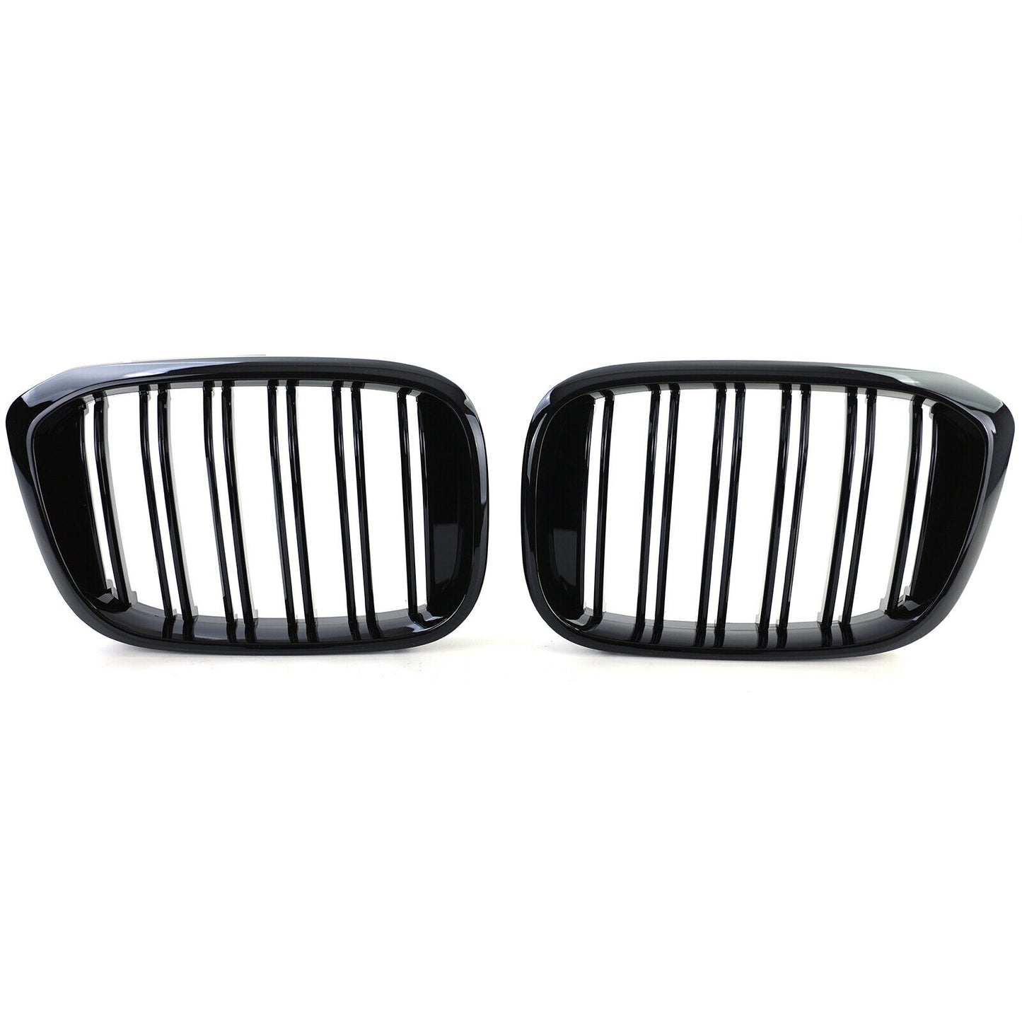 Griglia radiatore sportiva doppia barra lucida adatta per BMW X3 G01 X4 G02 2017
