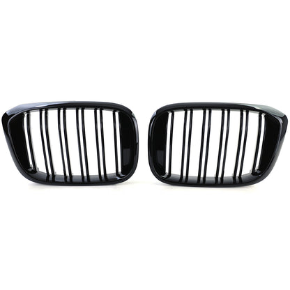 Griglia radiatore sportiva doppia barra lucida adatta per BMW X3 G01 X4 G02 2017