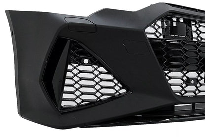 🔥Paraurti anteriore per Audi A6 C8 4K 2018+ RS6 Look Griglia Nero lucido🔥