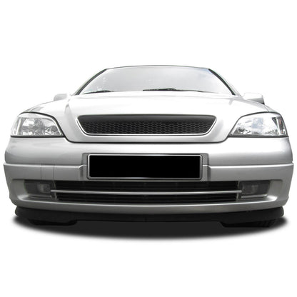Griglia del radiatore OPC Sport a nido d'ape senza stemma nera aftermarket compatibile con Opel Astra G 97-04