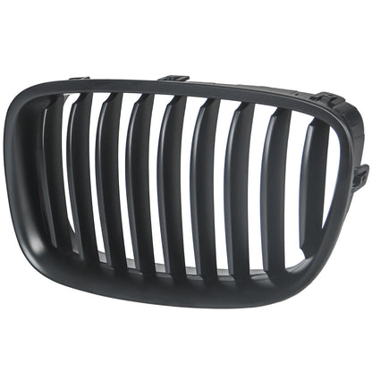 Griglia rene ponte singolo adatto per BMW Serie 5 Gran Turismo GT F07 nero opaco