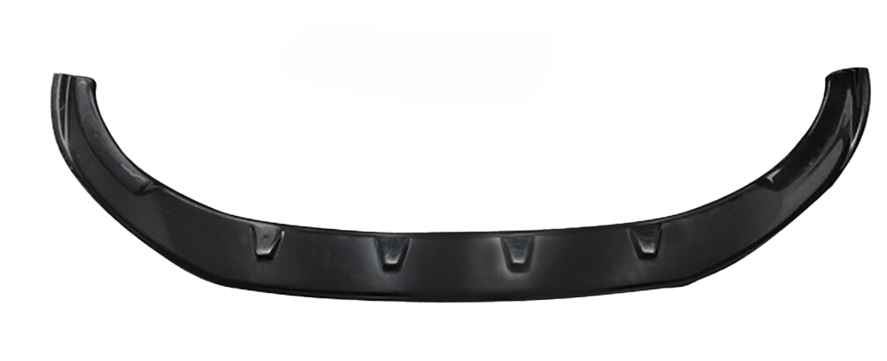 Labbro anteriore spoiler anteriore per VW Transporter T6 2015-2019 nero lucido