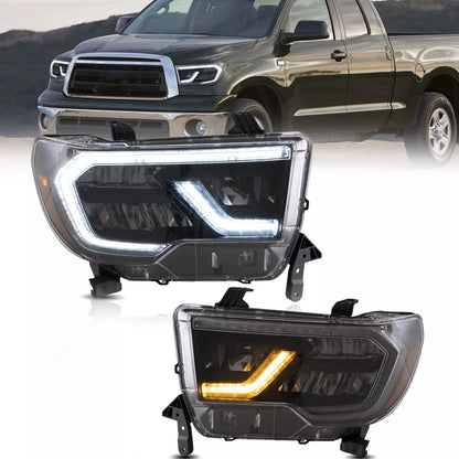 ⭐ART.2880 Fari Anteriori a LED con Sequenziale – Toyota Tundra (2007–2013) ⭐