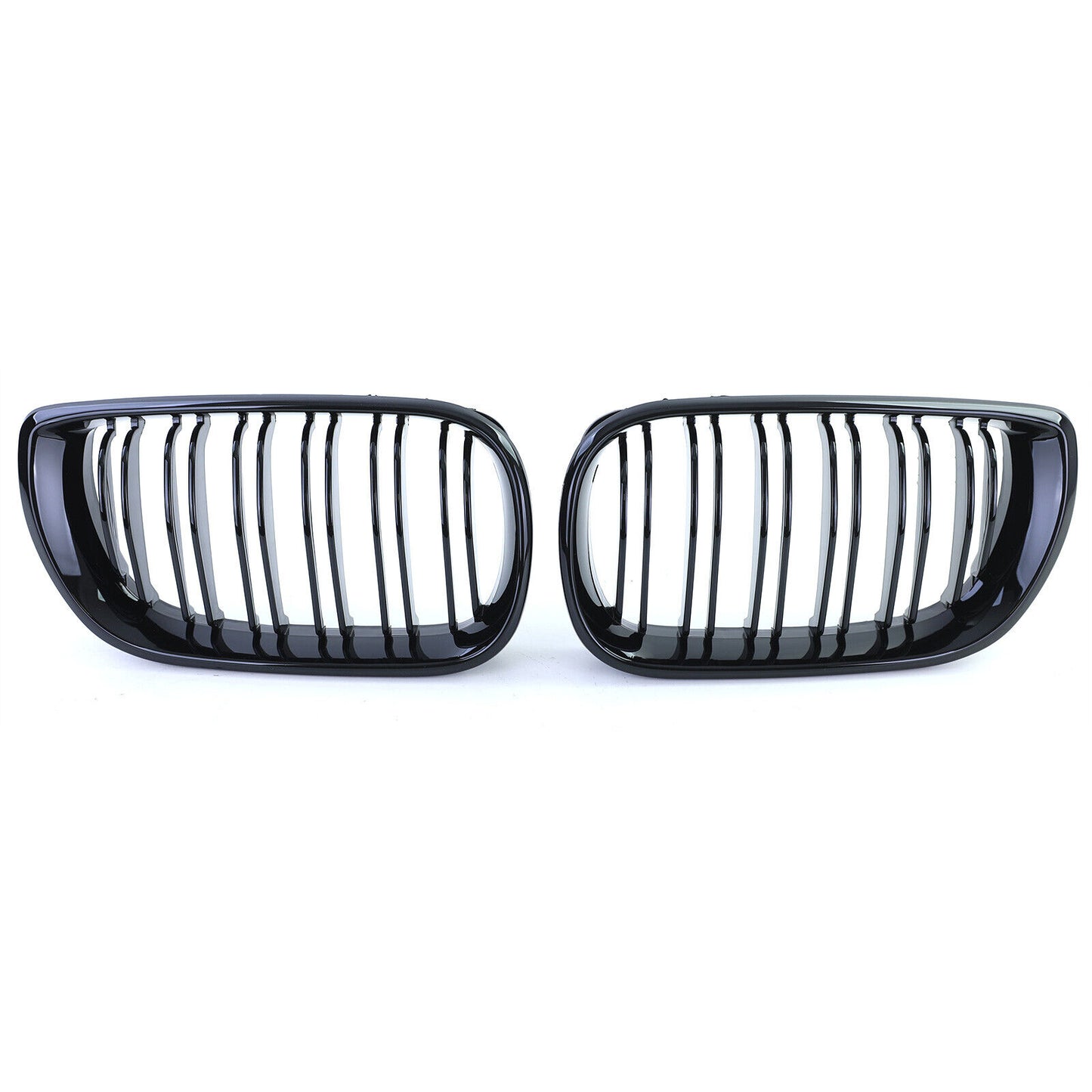 Griglia radiatore sportiva doppia barra performance adatta per BMW Serie 3 01-05