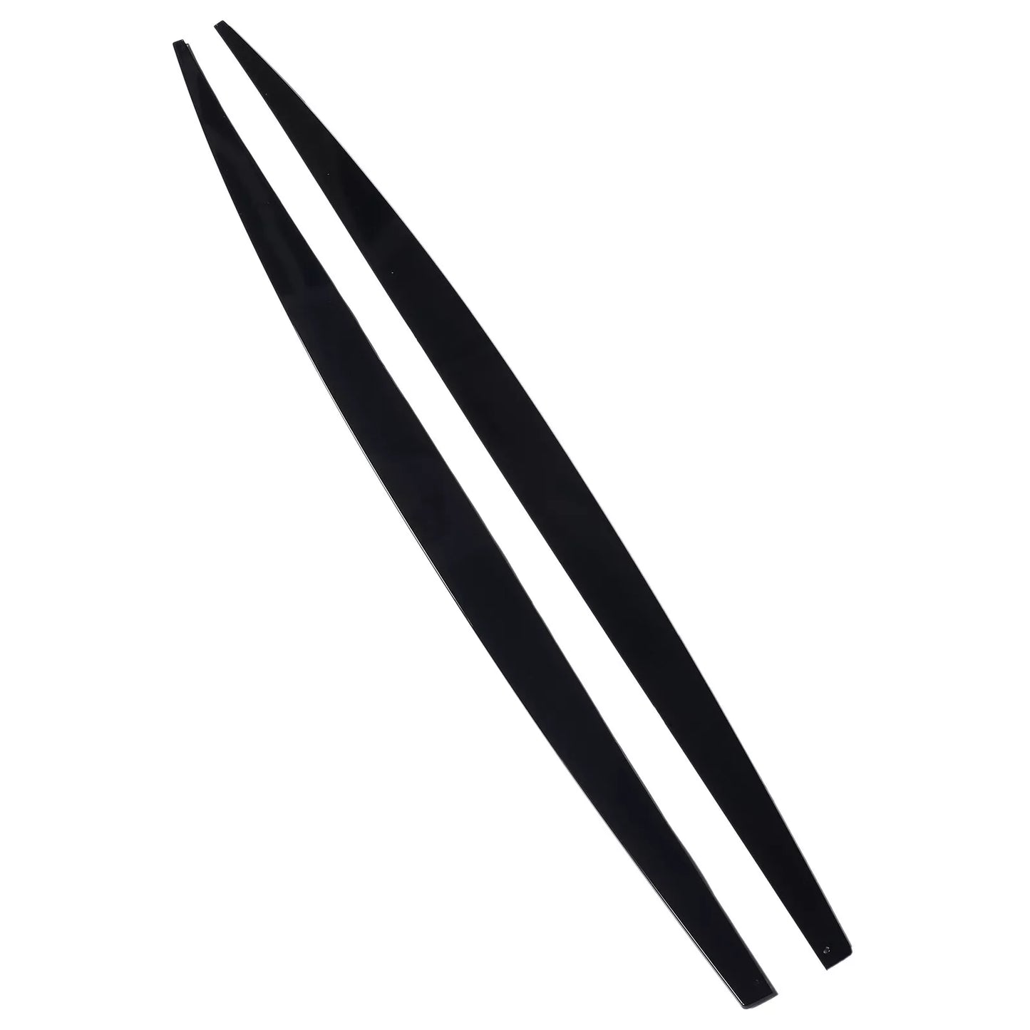 Side skirt sport attachment suitable for BMW 1 Series F20 from 2015 LCI black