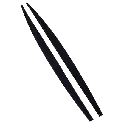 Side skirt sport attachment suitable for BMW 1 Series F20 from 2015 LCI black