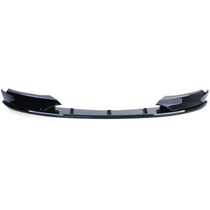 Spoiler anteriore lip performance nero lucido aftermarket compatibile con BMW Serie 1 E82 E88 11-13