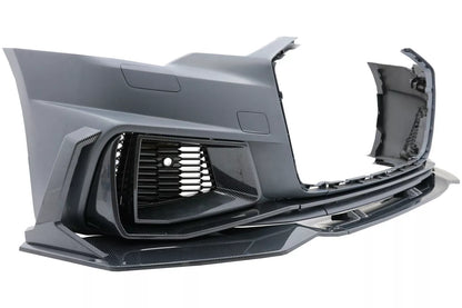 ⭐Paraurti Anteriore Griglia per Audi A6 C8 4K 18-2020 RS6 Design Calandra PDC⭐