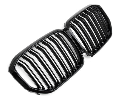 SUITABLE FOR BMW X5 G05 RADIATOR GRILLE DOUBLE BRACKET GLOSS BLACK 