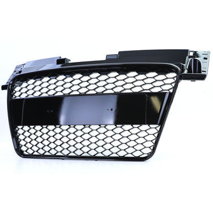 Griglia radiatore a nido d'ape senza emblema nero lucido per Audi TT 8J