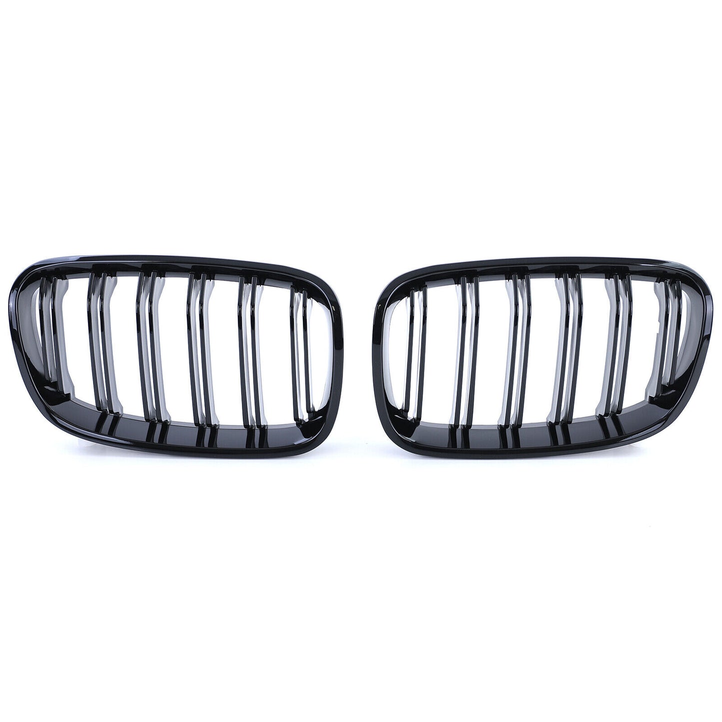 Griglia radiatore sportiva doppia barra performance lucida per BMW Serie 1 F20