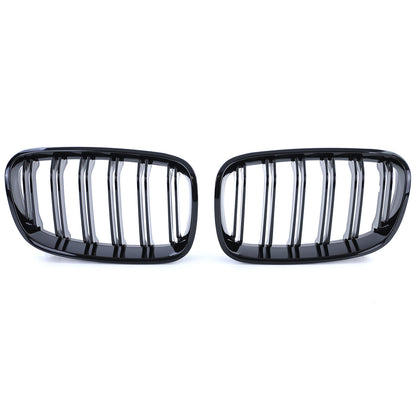 Griglia radiatore sportiva doppia barra performance lucida per BMW Serie 1 F20