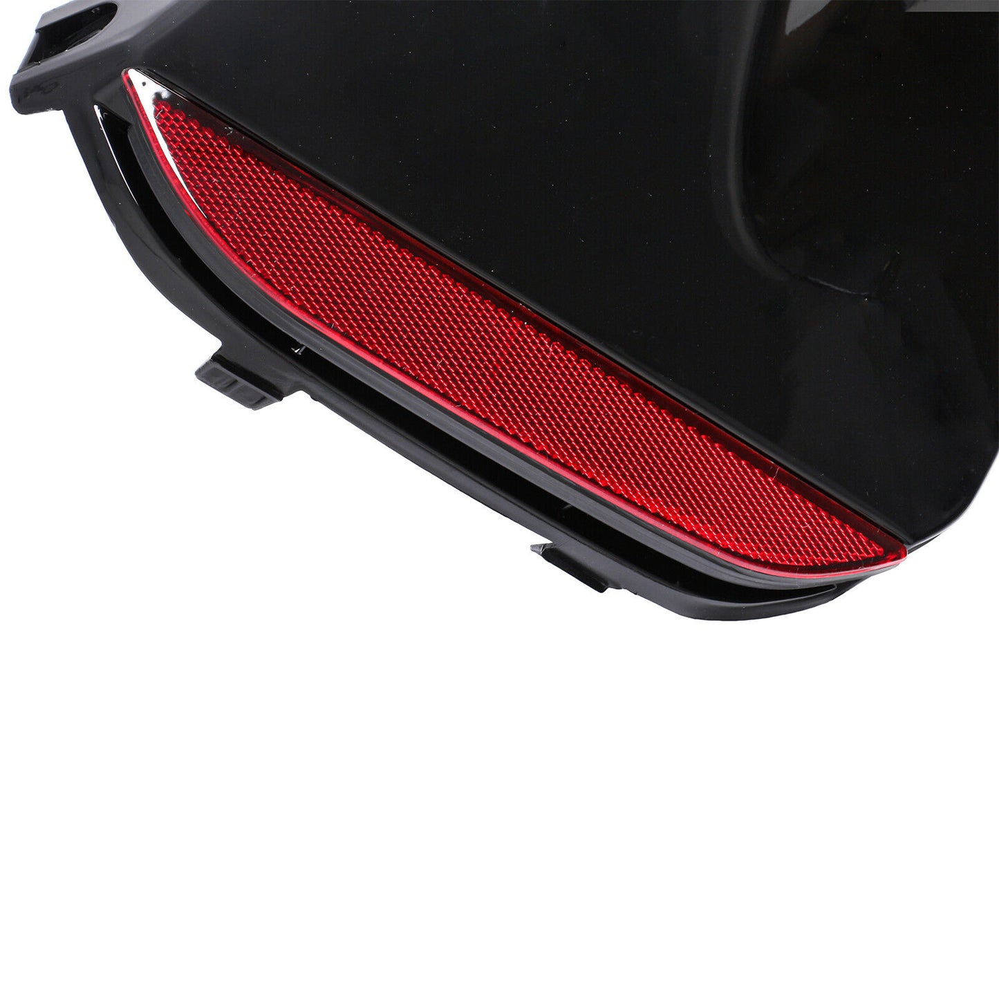 Diffusore posteriore paraurti scarico adatto per BMW G30 G31 Sport tutto nero