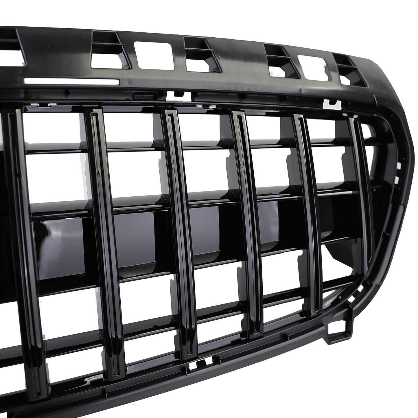 Griglia radiatore sportiva nera lucida aftermarket compatibile con Mercedes classe A W176 12-15