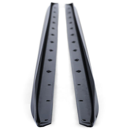 Side Door Sill Plate r Gloss Black compatible for BMW 3 Series G20 G21 from 18 