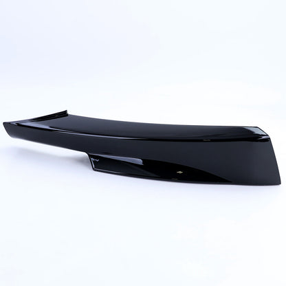 Splitter angolare spoiler anteriore nero lucido compatibile per BMW Serie 3 E90 E91 08-12
