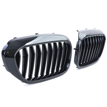 Griglia del radiatore sportiva lucida ad alte prestazioni adatta per BMW 5