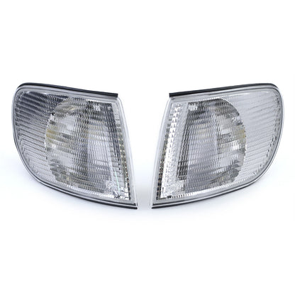 Coppia frecce bianche sinistra destra aftermarket compatibile con Audi A6 C4 94-97