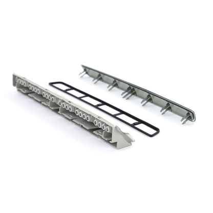 3. Terza luce di stop a LED vetro trasparente fumé nero per Mercedes SLK R170 CL AUTOELEGANCERICAMBI