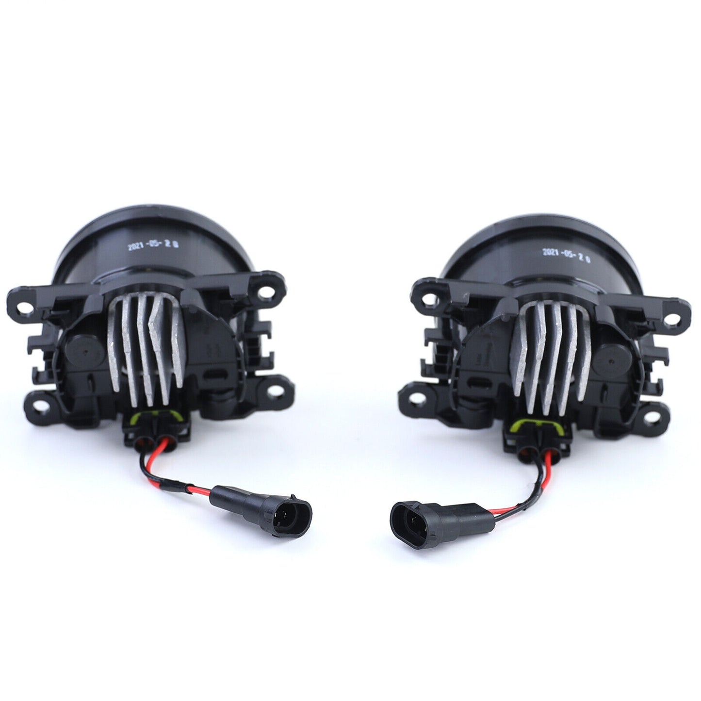 Black LED Fog Lights For Peugeot 107 207 CC 307 CC 407 Porsche Cayenne- 