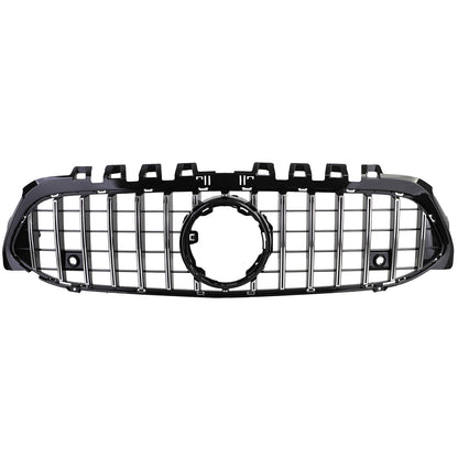 Griglia radiatore sportiva nera cromata per Mercedes classe A W177 V177 dal 2018