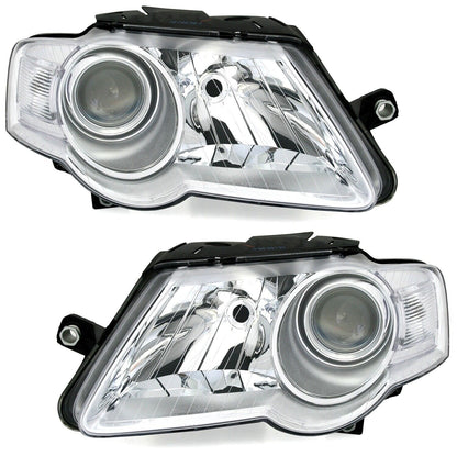 Set fari trasparenti per VW Passat 3C B6 2005-2010 sinistra + destra H7