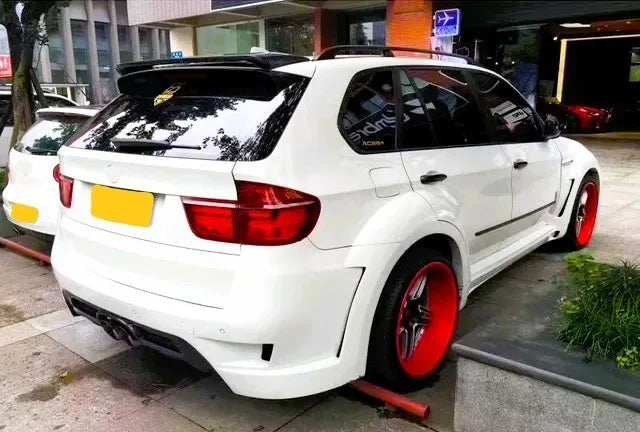 ⚡KIT Gloss Black Spoiler Suitable For BMW X5 E70 X5M⚡ 