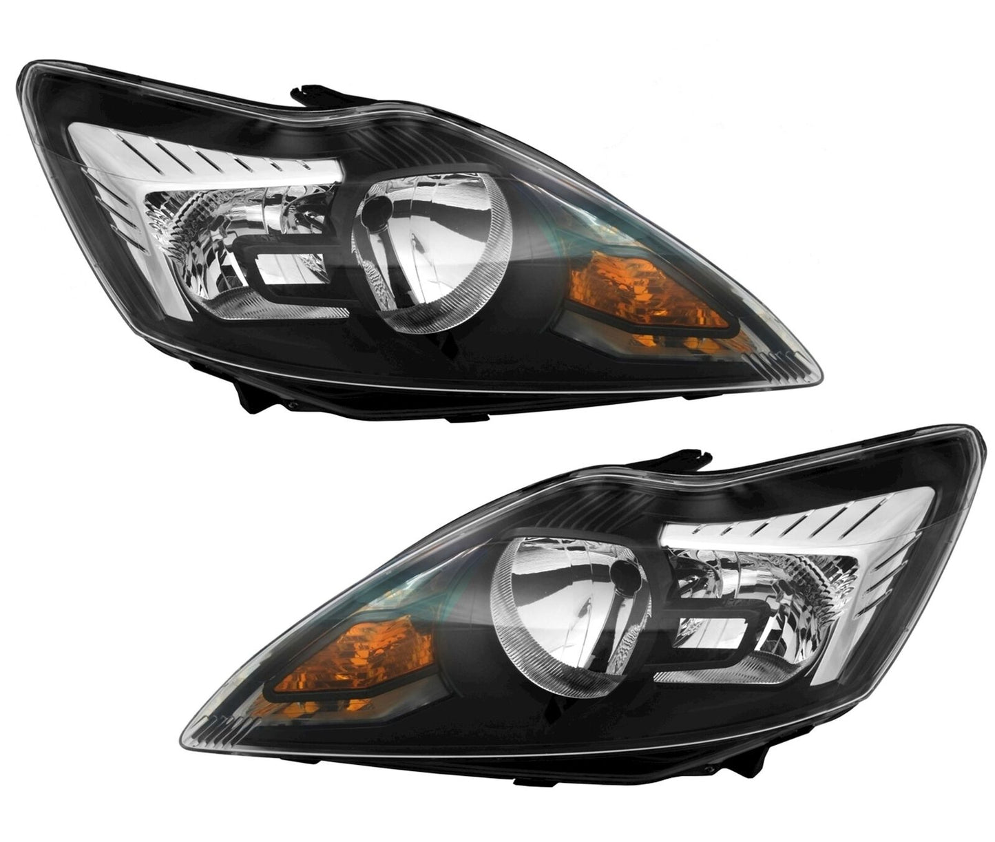Set fari per Ford Focus MK2 Facelift 2008- Motore alogeno H1 H7 LWR