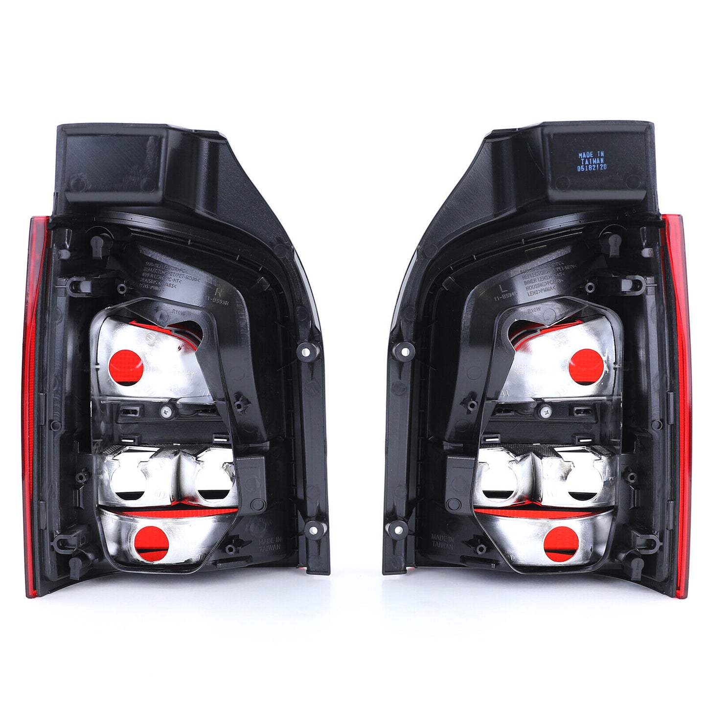 Set luci posteriori rosso fumo per VW T5.2 Facelift Bus Transporter Multivan 09-15
